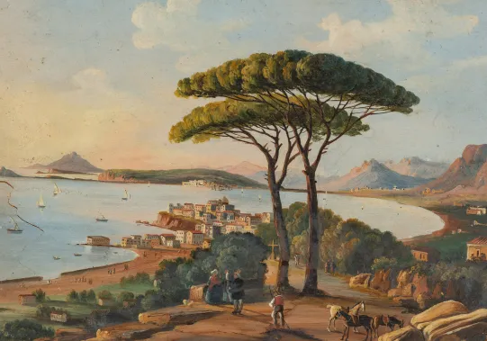 Utsikt over Napoli bukten