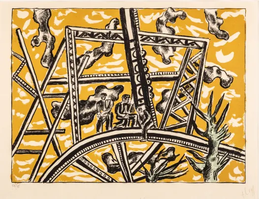 L'échafaudage au soleil  (The Scaffold Sun)