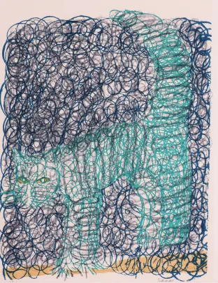 Katt i mørke, versjon II