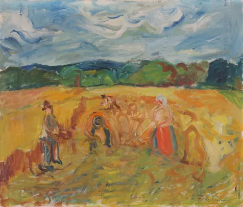 "Arbeide på åkeren"