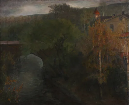 Geitebrua over Loelven i Oslo