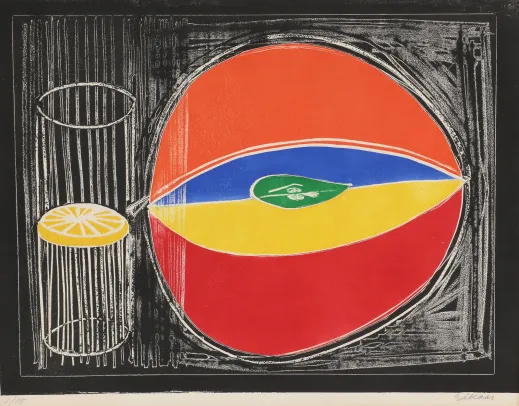 Stilleben med sitron