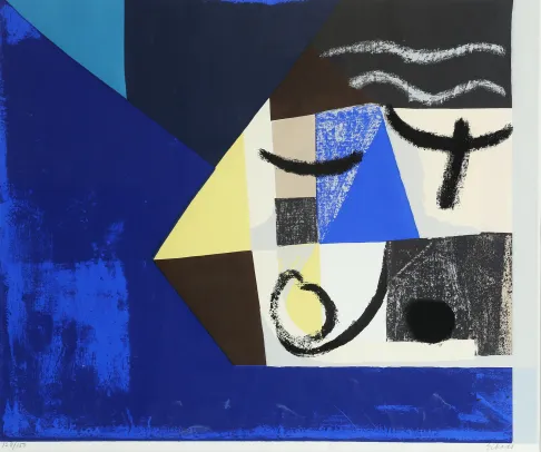 Komposisjon i blått