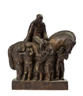 "Wergeland til hest"