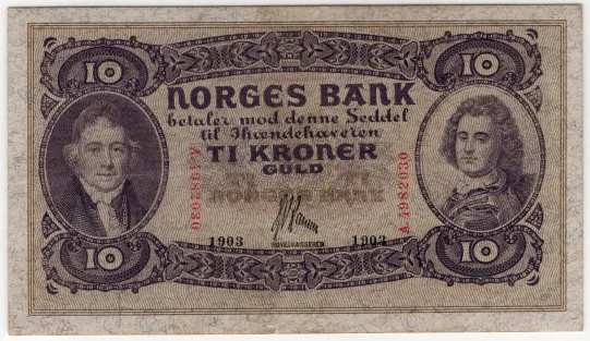 10 kroner 1903 A