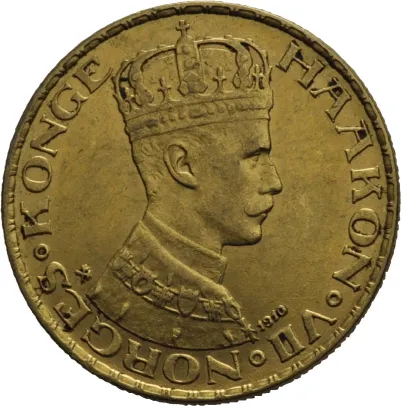 20 kroner 1910 Haakon VII