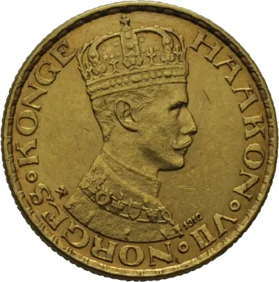 10 kroner 1910 Haakon VII