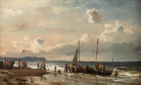 Opl. "Fiskernes ankomst"