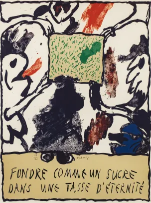 "Fondre comme un sucre dans une tasse d´eternité"