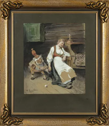 Akv. "Strikketøystyven"