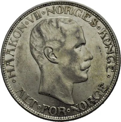 2 kroner 1910 Haakon VII