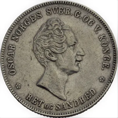Speciedaler 1855 Oscar I