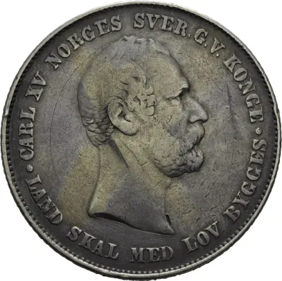 Speciedaler 1861 Carl XV