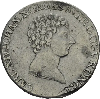 Speciedaler 1824/1 Carl XIV Johan.