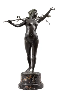 Skulptur "Stående kvinne"