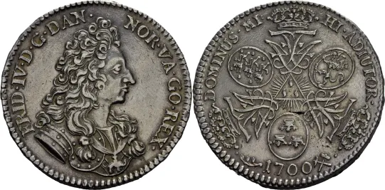4 mark 1700 Frederik IV