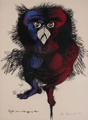 Fuglen som ville opp og se