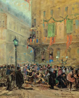 Opp. "Karnevalsmorgen-Gamle Grand"