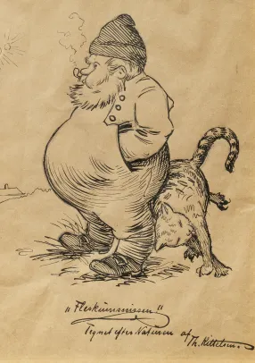 Tusj. "Fleskumsnissen"