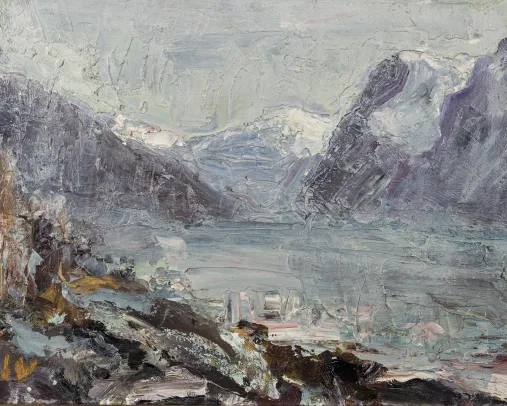 Opp. "Fjordlandskap"