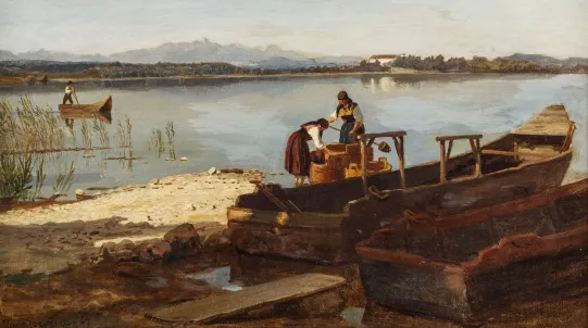 Opp. "Fiskere på Chiemsee"