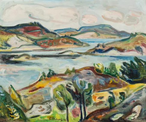 Opp. "Skjærgårdslandskap"