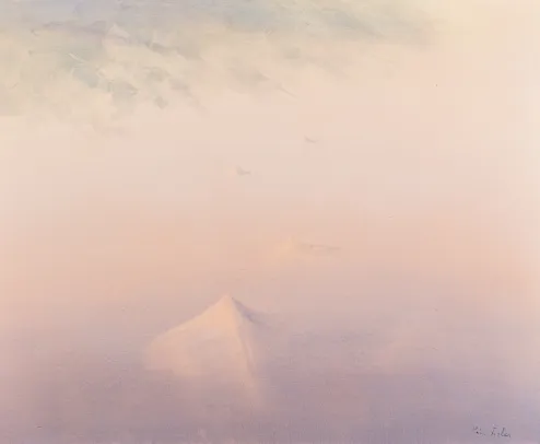 Opl. "Morgen over Greene, Svalbard"