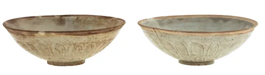 To kinesiske skåler