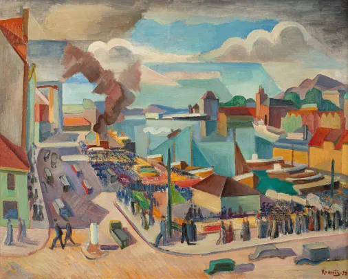 Fra Blomstertorget i Bergen