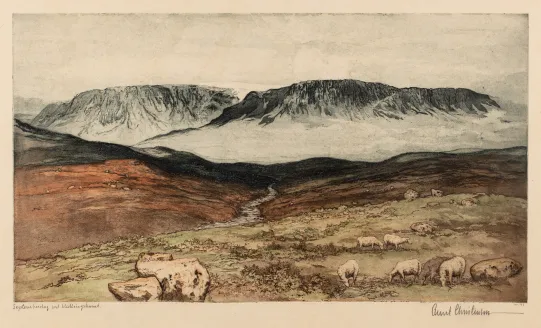 Septemberdag ved Hallingskarvet