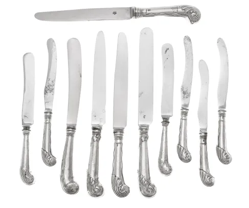 Kniver med pistolskaft