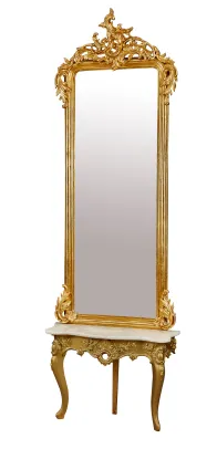 Konsollspeil med bord