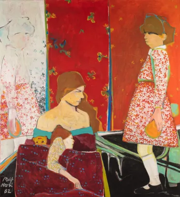 Interiør med mennesker