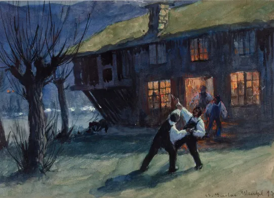 Tvekamp i måneskinn