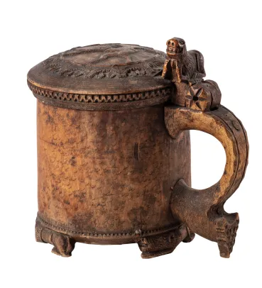 Drikkekanne/løvekrus