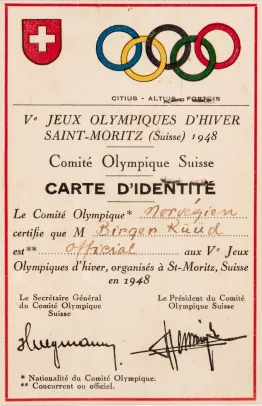 ID-kort , OL 1948
