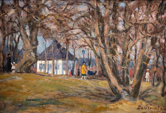 Aprildag i Frognerparken