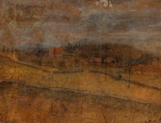 Mark og hus i utkanten av Stavanger