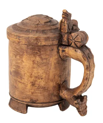 Drikkekanne/løvekrus