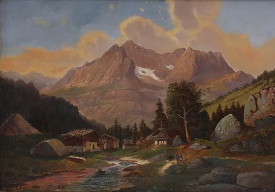 Sydtysk alpelandskap