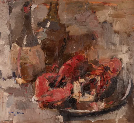 Stilleben med hummer