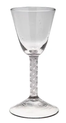 Vinglass "Slanger med Butte Klokker Chrystal", Nøstetangen