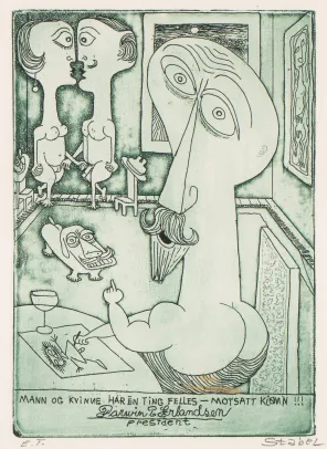 Mann og kvinne har en ting felles - motsatt kjønn!!!