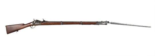 Perkusjonsgevær med bajonett