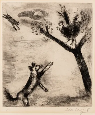 Le coq et le renard / Hanen og reven