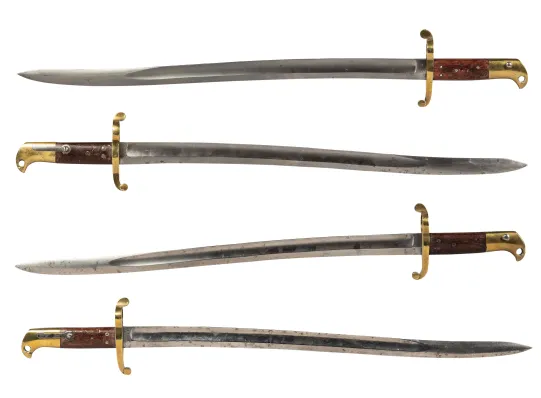 4 stk. Kongsberg sabelbajonetter