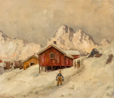 Fiskevær Nord-Norge, vinter
