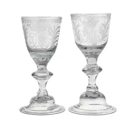 Vinglass Nøstetangen Perlkelchen