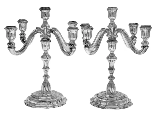 Et par kandelabre 