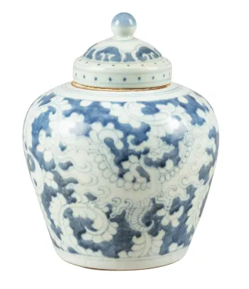 Ingefærkrukke med lokk